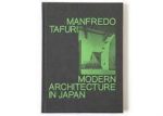 MODERN ARCHITECTURE IN JAPAN, MANFREDO TAFURI