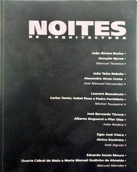 NOITES DE ARQUITECTURA